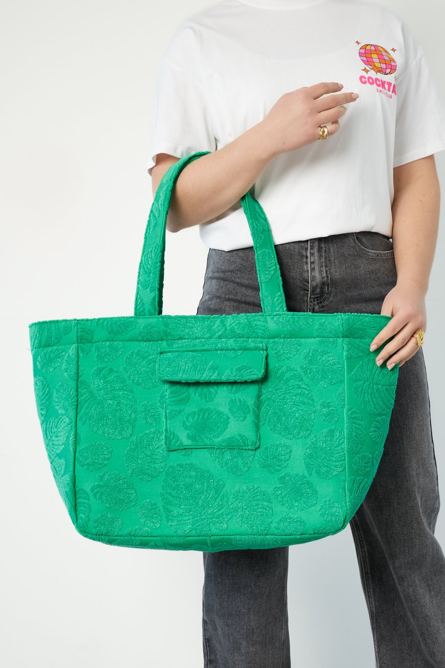 Large island girl bag - Green Picture2